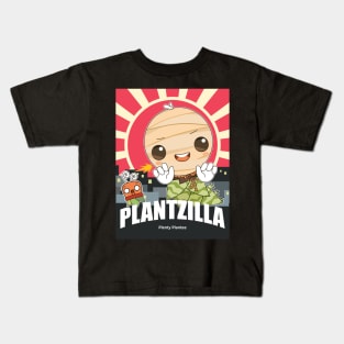 Plantzilla Kaiju Kids T-Shirt